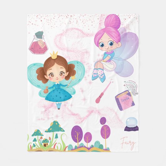 Polaire Couverture en fée enchantée (Devant)