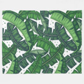 Polaire couverture en feuille de bananier (Devant (Horizontal))