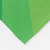Polaire Couverture en Fleece Illusion Optique Verte (Coin)