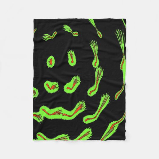 Polaire Couverture en fleece Neon Cometflare (Devant)