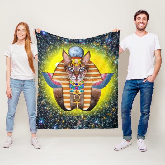 Polaire Couverture en laine Bastet (En situation)