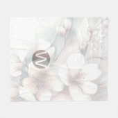 Polaire Couverture en laine de fleur de cerisier (Devant (Horizontal))