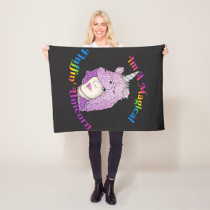 Polaire Couverture en laine de licorne magique, petite