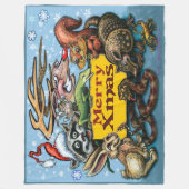 Polaire Couverture en laine de Noël (Devant)