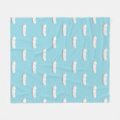 Polaire Couverture en laine de nuages (Devant (Horizontal))