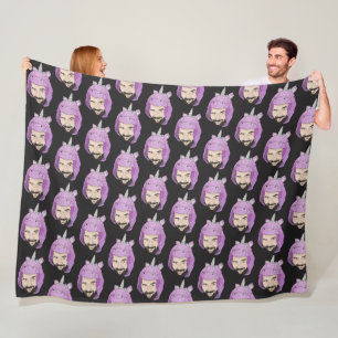Polaire Couverture en laine magique Unicorn en laine, tout
