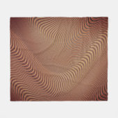 Polaire Couverture en laine marron (Devant (Horizontal))