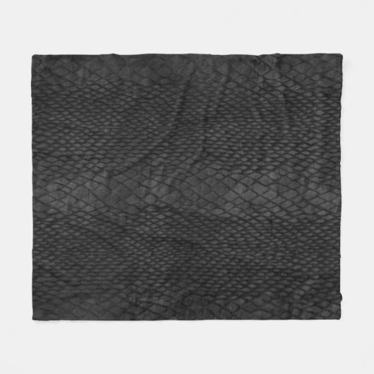 Polaire Couverture en laiton noir de serpent texture (Devant (Horizontal))