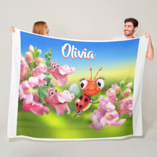 Polaire Couverture en laiton personnalisée (80 x 60 po) F