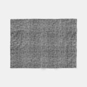 Polaire Couverture en maille texturée grise ADOM (Devant (Horizontal))