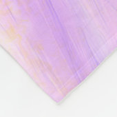 Polaire Couverture en molleton à fleurs roses, 76x102 cm (Coin)
