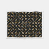Polaire Couverture en molleton à motif circulaire géométri (Devant (Horizontal))