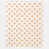 Polaire Couverture en molleton à motif de jolies oranges (Devant)