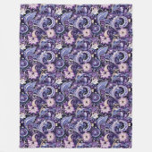 Polaire Couverture en molleton à motif Paisley (Devant)