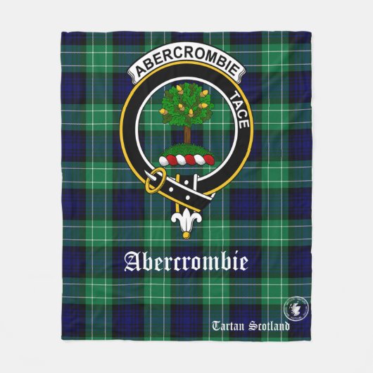 Polaire Couverture en molleton Abercrombie Clan Tartan Éco (Devant)