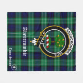 Polaire Couverture en molleton Abercrombie Clan Tartan Éco (Devant (Horizontal))