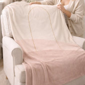Polaire Couverture en molleton Arch Taupe Blush