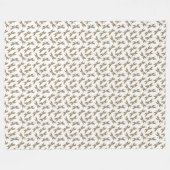 Polaire Couverture en molleton avec cadeau de libellule po (Devant (Horizontal))