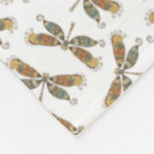 Polaire Couverture en molleton avec cadeau de libellule po (Coin)