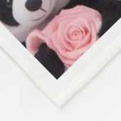 Polaire Couverture en molleton avec ours pandas mignons et (Coin)