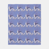 Polaire Couverture en molleton Borzoi Ballerine (Devant)