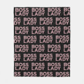 Polaire Couverture en molleton Boss Lady Couture (Devant)