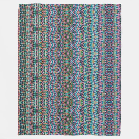 Polaire Couverture en molleton Confetti Mosaic II (Devant)