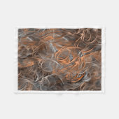 Polaire Couverture en molleton confortable aux tourbillons (Devant (Horizontal))