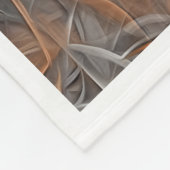Polaire Couverture en molleton confortable aux tourbillons (Coin)