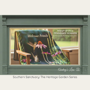 Polaire Couverture en molleton confortable Colibri & Conef