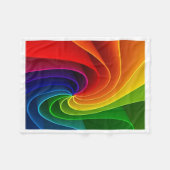Polaire Couverture en molleton d'art abstrait tourbillon a (Devant (Horizontal))
