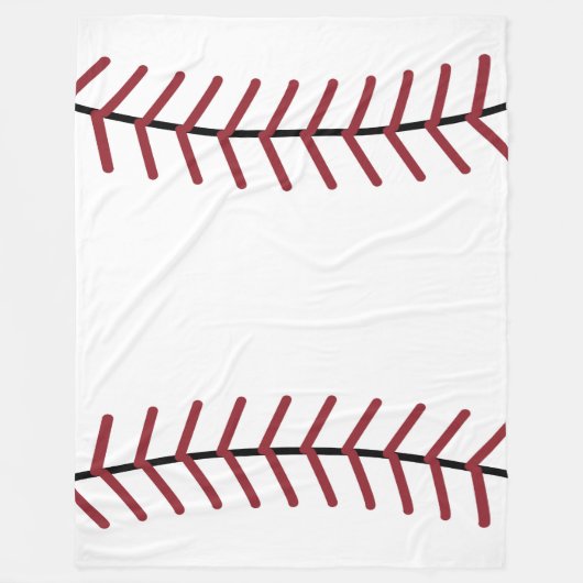 Polaire Couverture en molleton de baseball (Devant)