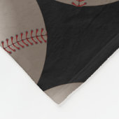 Polaire Couverture en molleton de baseball Joueur Athlète (Coin)