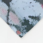 Polaire Couverture en molleton de cheval floral (Coin)