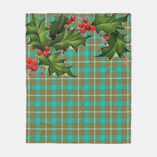 Polaire Couverture en molleton de Noël PLAID (Devant)