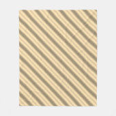 Polaire Couverture en molleton diagonale or classique (Devant)