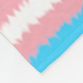 Polaire Couverture en molleton Drapeau Trans (Coin)