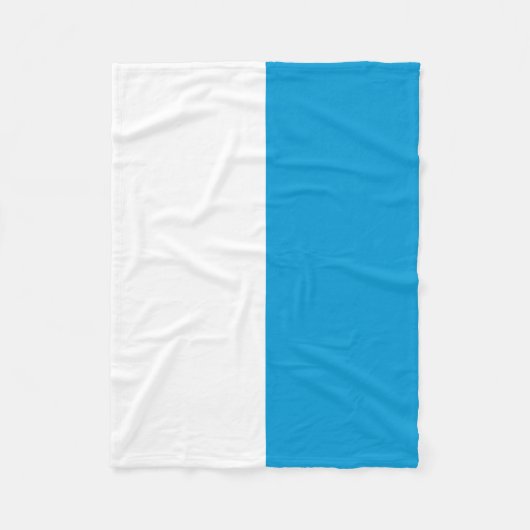 Polaire Couverture en molleton du drapeau de Bavière (Devant)