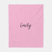 Polaire Couverture en molleton Emily Basic (Devant)
