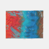Polaire Couverture en molleton Feu et Glace (Devant (Horizontal))