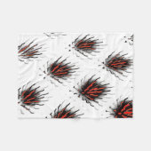 Polaire Couverture en molleton Flameburst Crimson (Devant (Horizontal))