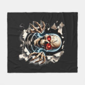 Polaire Couverture en molleton Halloween (Devant (Horizontal))