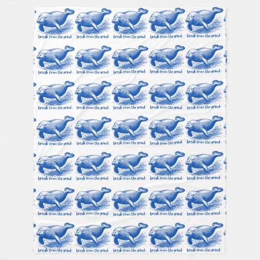 Polaire Couverture en molleton Manatee (Devant)