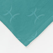 Polaire Couverture en molleton Mandala Poissons (Coin)