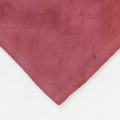 Polaire Couverture en molleton orange et rose joyeuse (Coin)