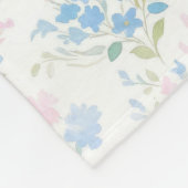 Polaire Couverture en molleton personnalisée avec monogram (Coin)