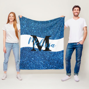 Polaire Couverture en molleton personnalisée avec paillett