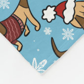 Polaire Couverture en molleton pour chien dachshund d'hive (Coin)
