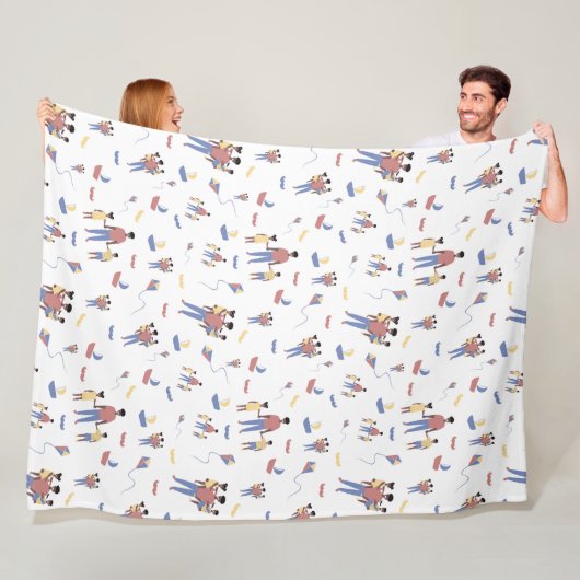 Polaire Couverture en molleton pour la fête des pères (En situation)