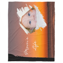 Couverture en molleton pour la première fête des m